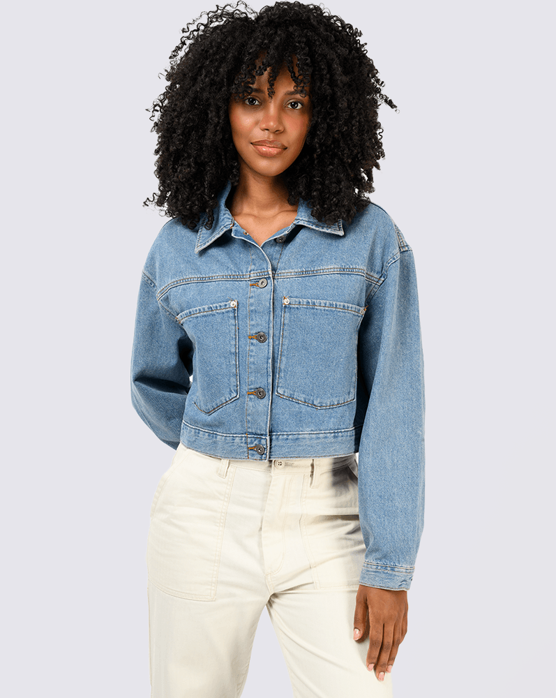 Chamarra de Mezclilla Mujer